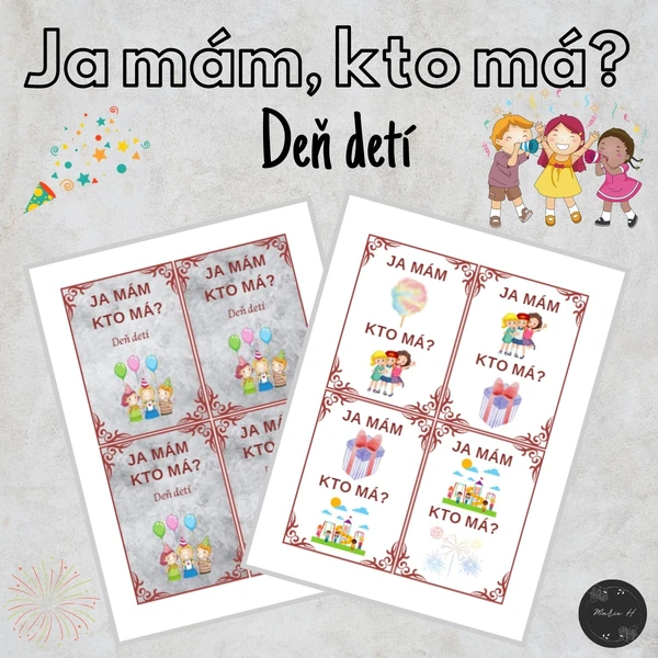 Ja mám, kto má? Deň detí