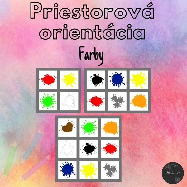 Farby, priestorová orientácia