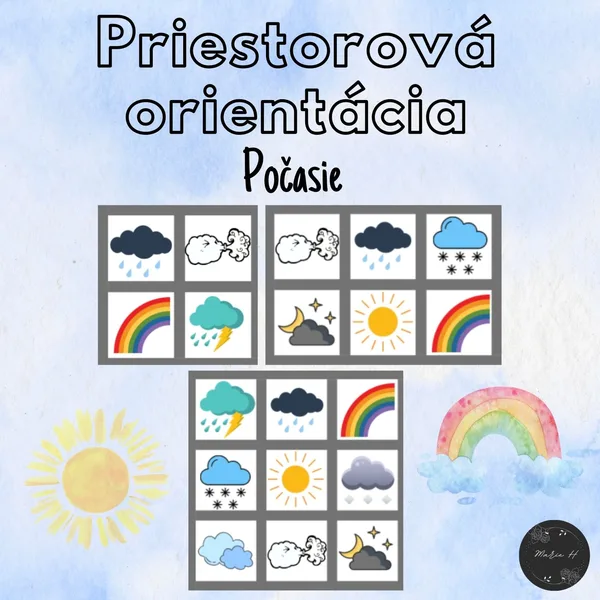 Počasie, priestorová orientácia