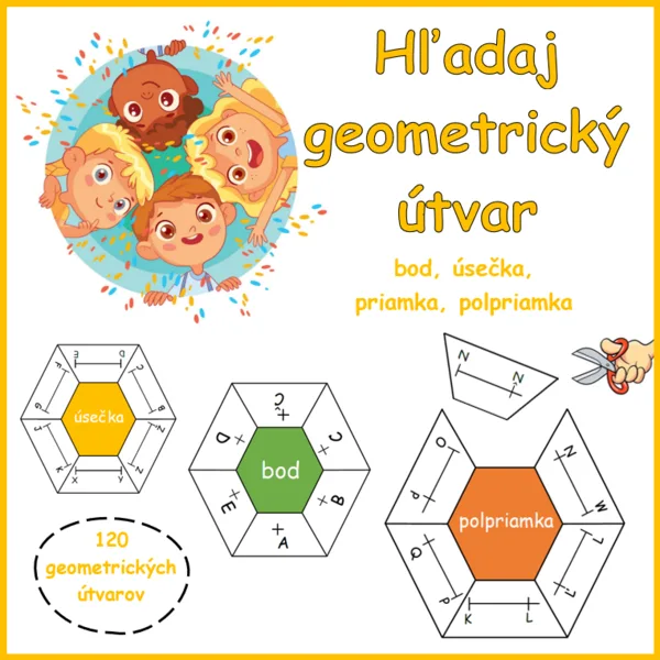 HĽADAJ geometrický útvar
