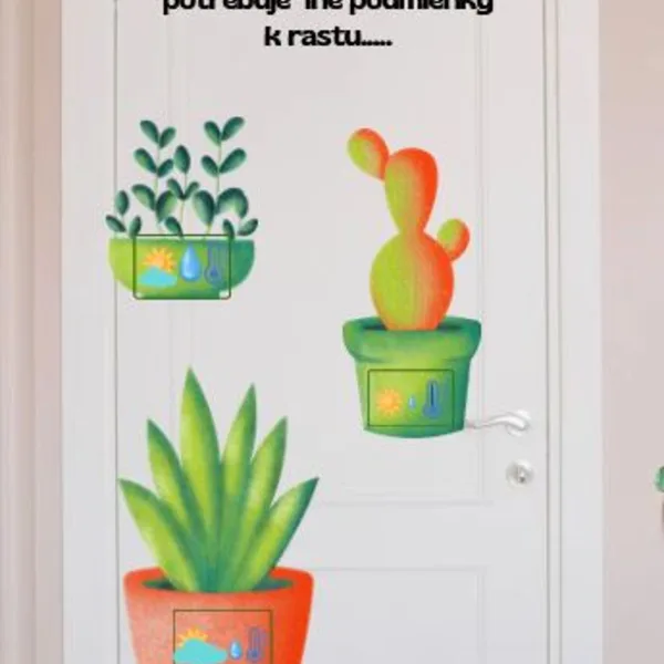 Motivačné plagáty na dvere triedy