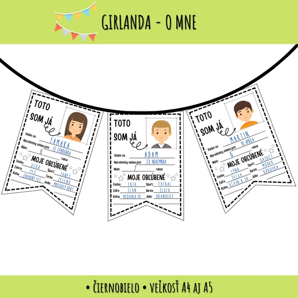Girlanda - O mne