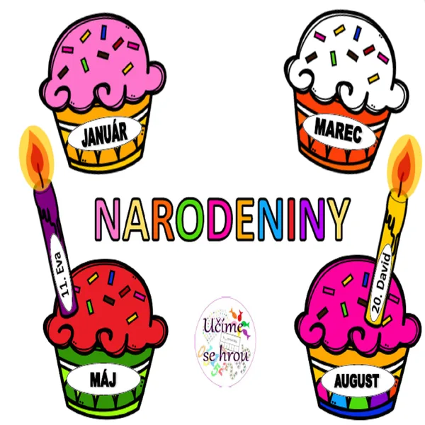 Narodeninovník - cupcakes