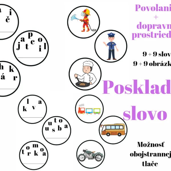 Poskladaj slovo