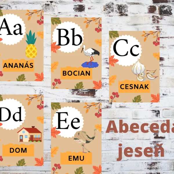 Abeceda jeseň 