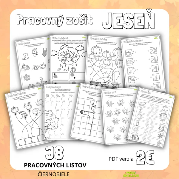 Pracovný zošit: JESEŇ