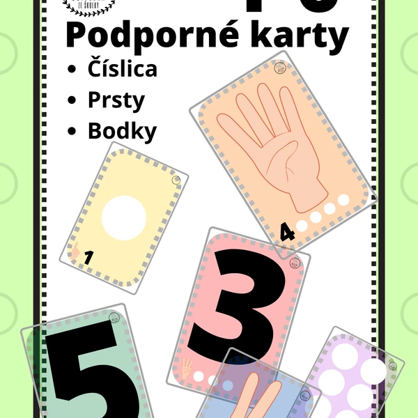 Podporné karty 1-6
