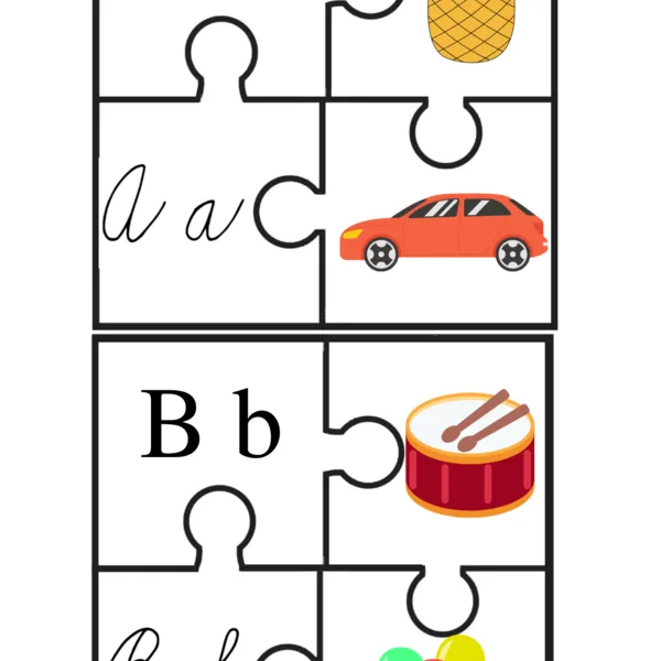 Abeceda - puzzle (1.ročník)