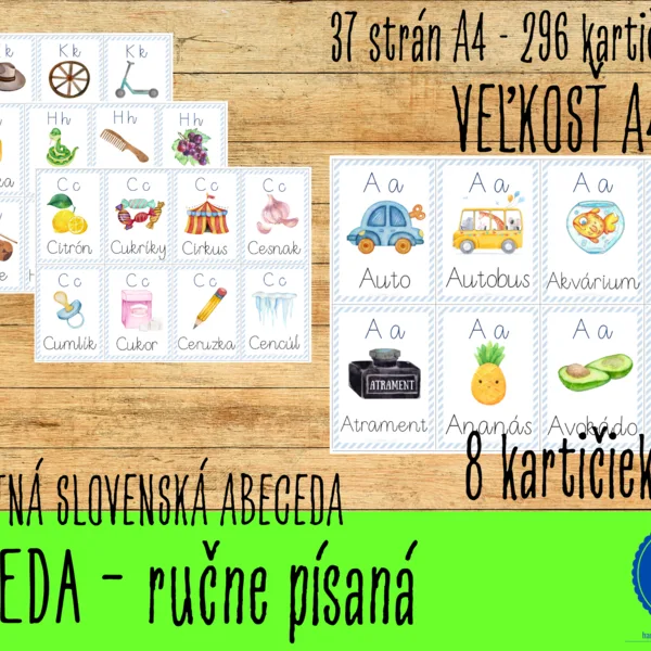 Abeceda kartičky