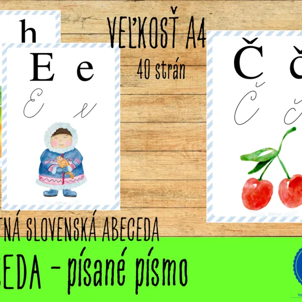 ABECEDA - písané písmo