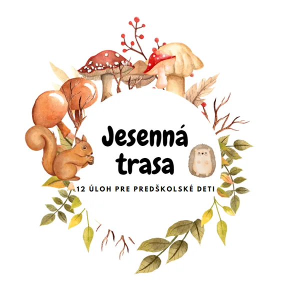Jesenná trasa pre deti z materskej školy