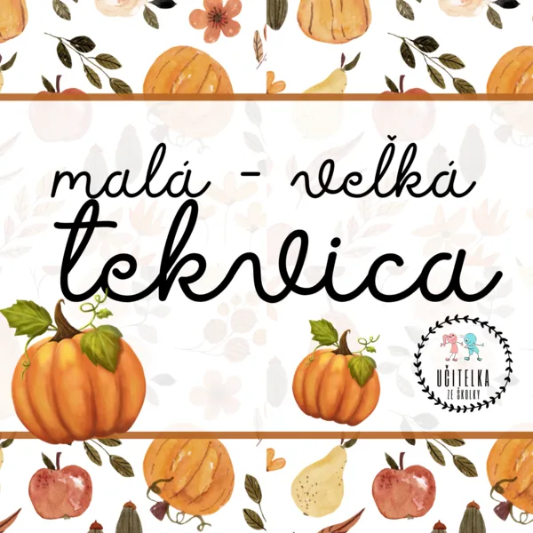 malá - veľká tekvica