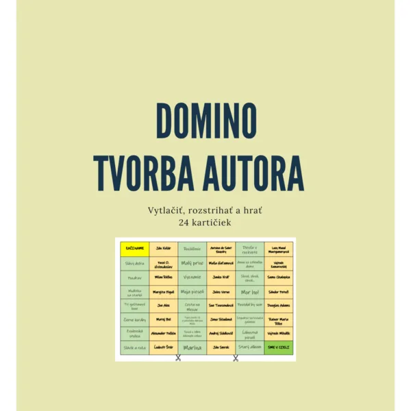 DOMINO - tvorba autora (8.ročník)