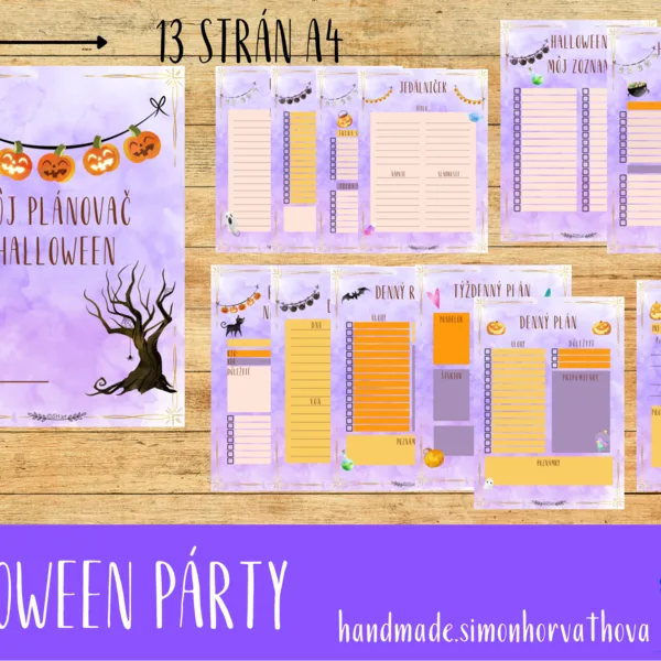 Halloween plánovač