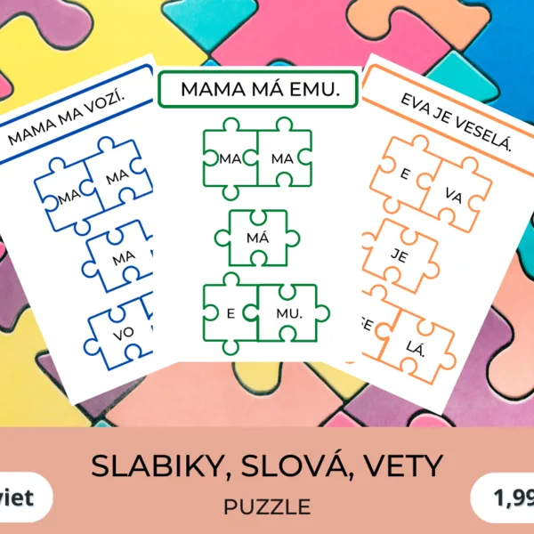 SLABIKA, SLOVO, VETA