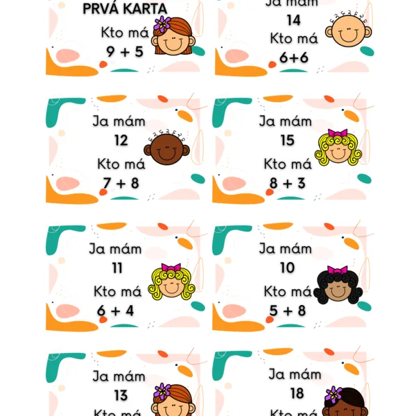 Ja mám, kto má - počítame s prechodom do 20