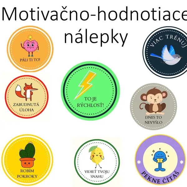 Motivačno-hodnotiace nálepky