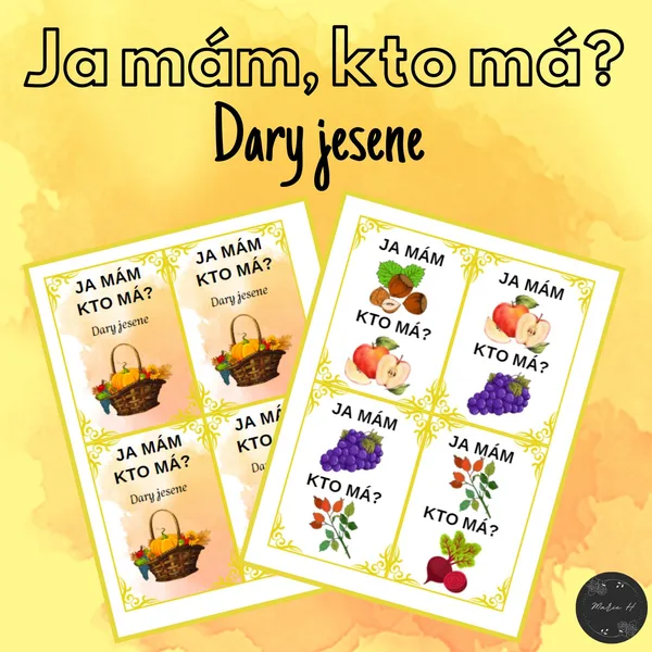 Ja mám, kto má? Dary jesene
