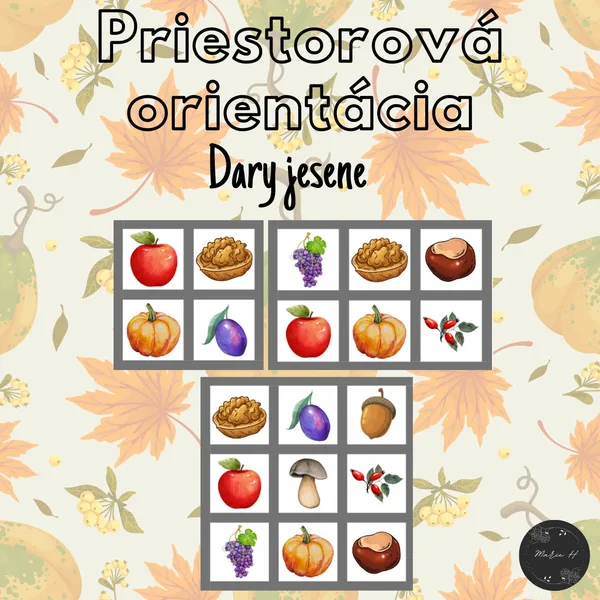 Dary jesene, priestorová orientácia