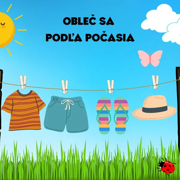 Počasie a oblečenie - Obleč sa podľa počasia 