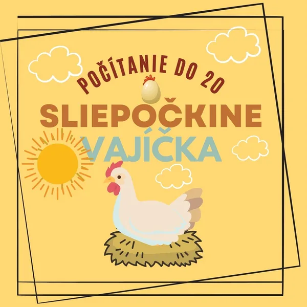 Počítanie do 20 so sliepočkou