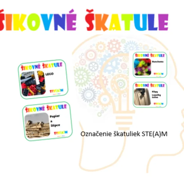 Šikovné Škatule 2 obrázky na škatule