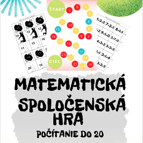 Matematická hra (počítanie do 20)