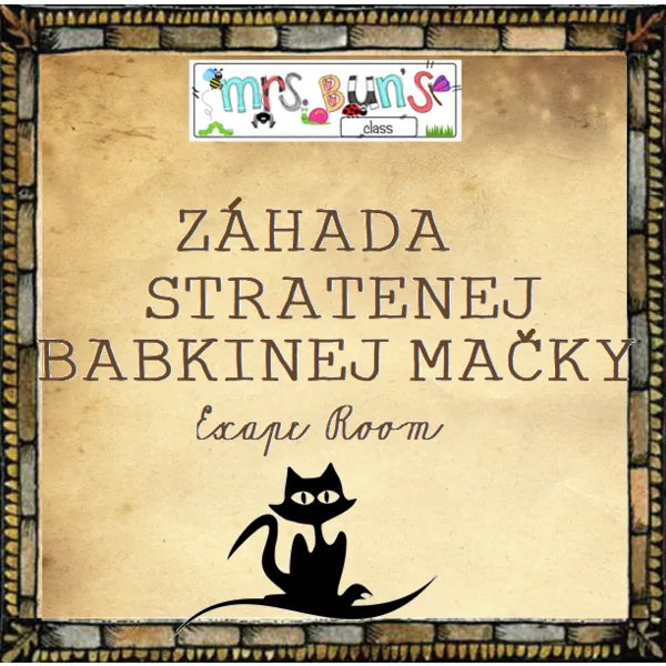 Záhada stratenej mačky - escape room