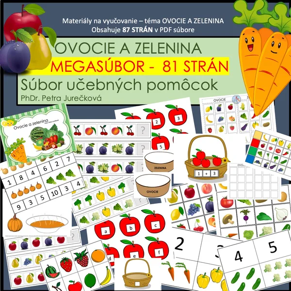 OVOCIE A ZELENINA- Megasúbor 87 strán