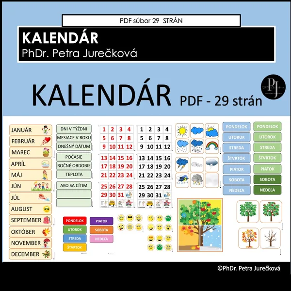 KALENDÁR - PDF súbor 29 STRÁN 