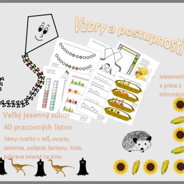 Vzory a postupnosti - veľký jesenný súbor