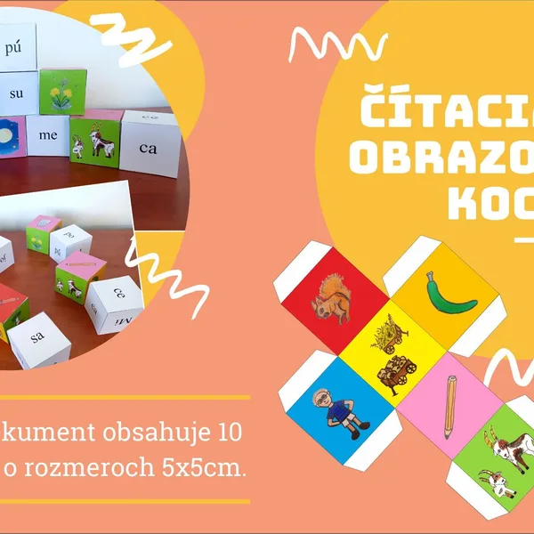 Čítacie a obrázkové kocky