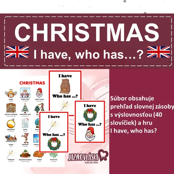 Christmas I have, who has?