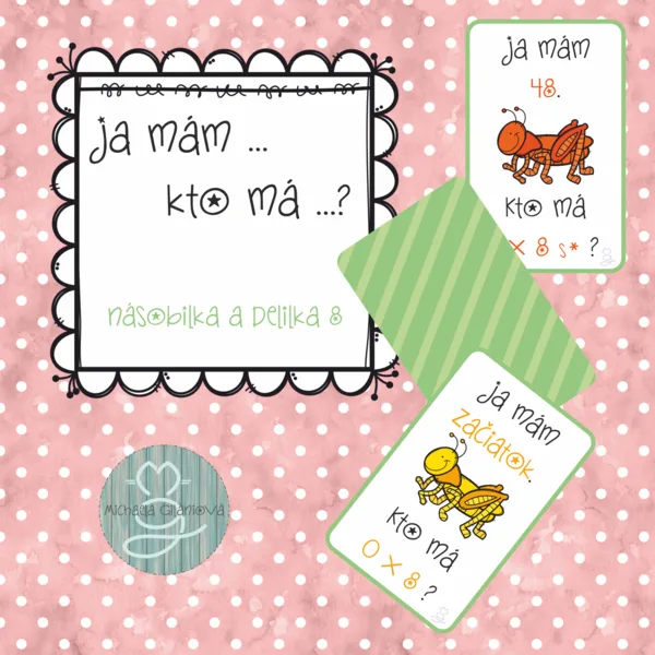 Násobilka a delilka 8