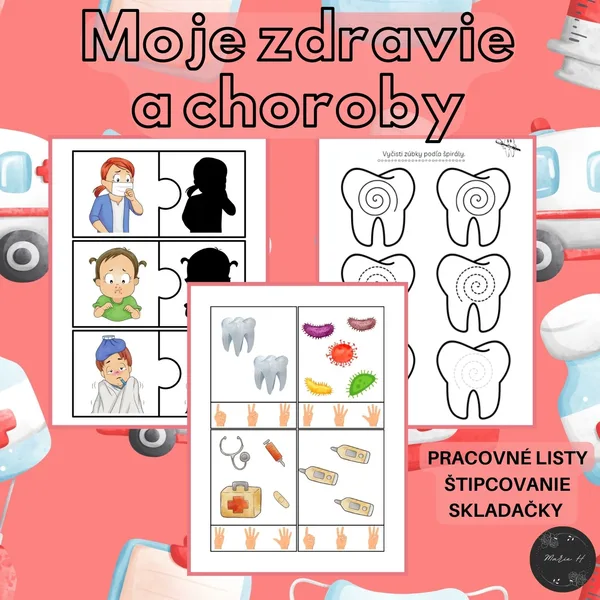 Moje zdravie a choroby, súbor aktivít
