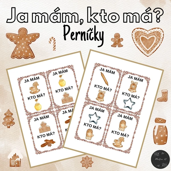 Ja mám, kto má? Perníčky