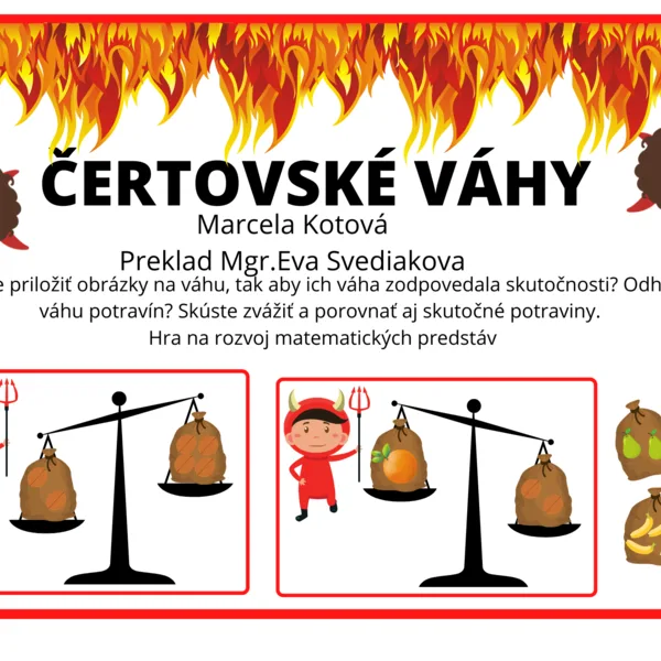 čertovské váhy