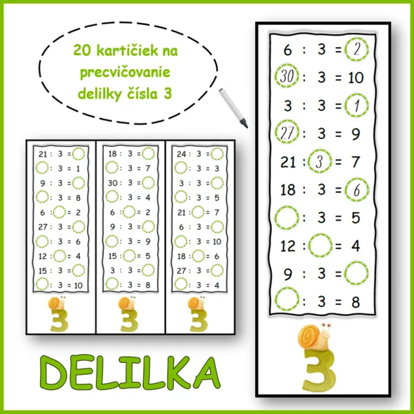 DELILKA čísla 3