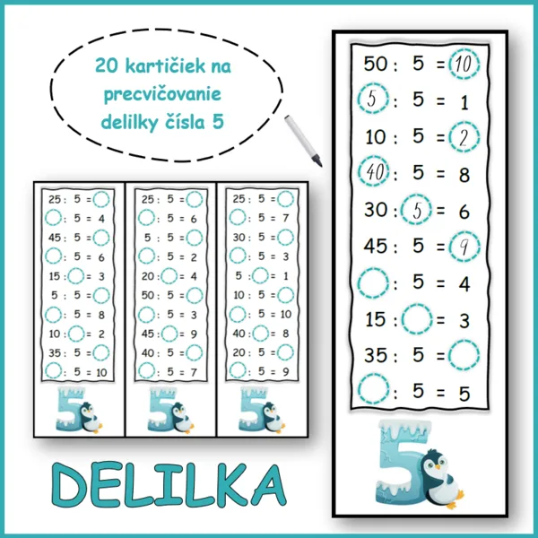 DELILKA čísla 5