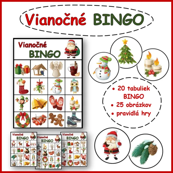 Vianočné BINGO