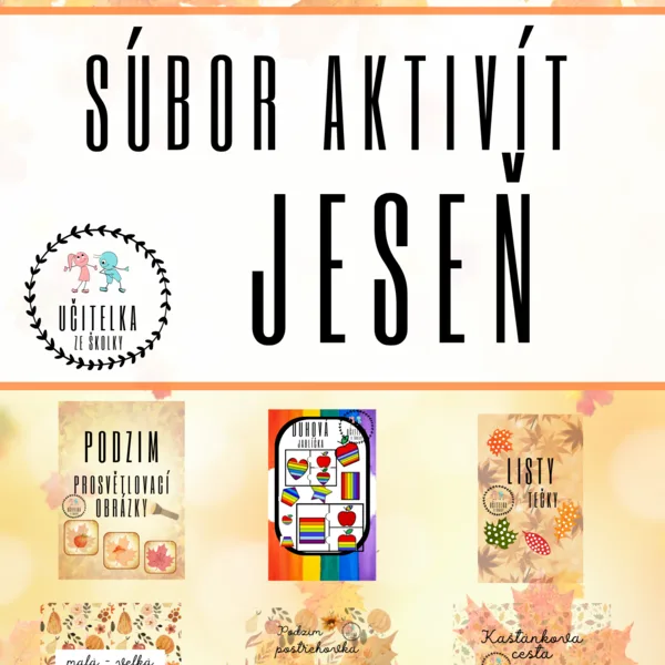 Súbor aktivít - JESEŇ