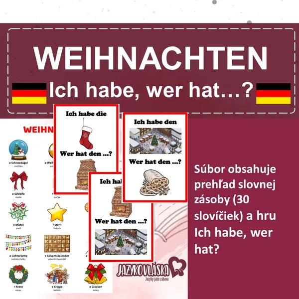 Weihnachten Ich habe, wer hat?