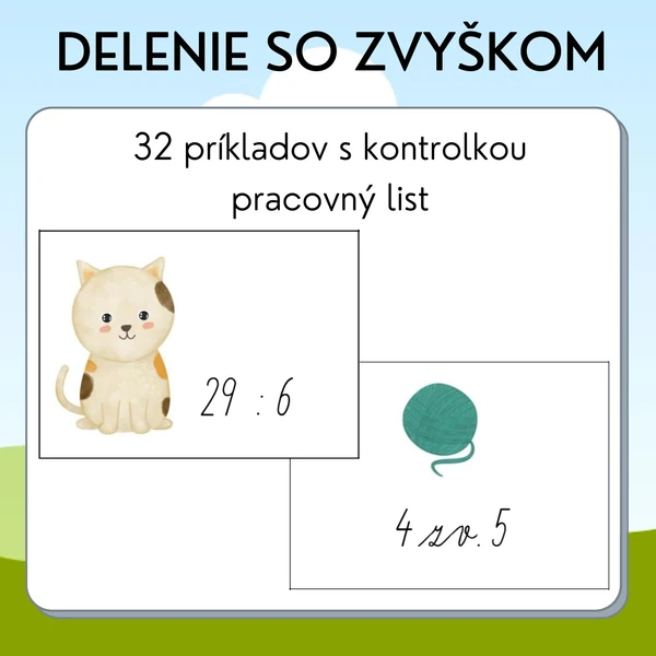 Delenie so zvyškom