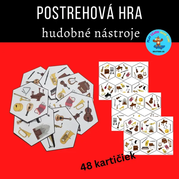 Postrehová hra - hudobné nástroje