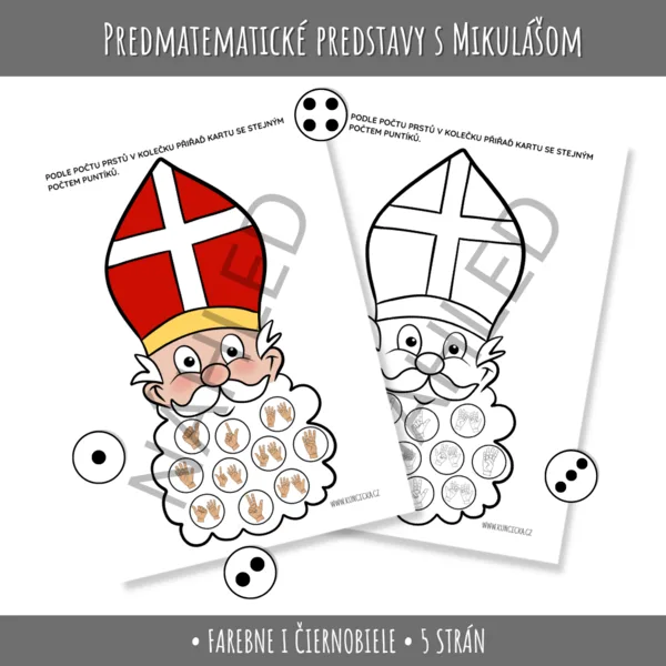 Predmatematické predstavy s Mikulášom