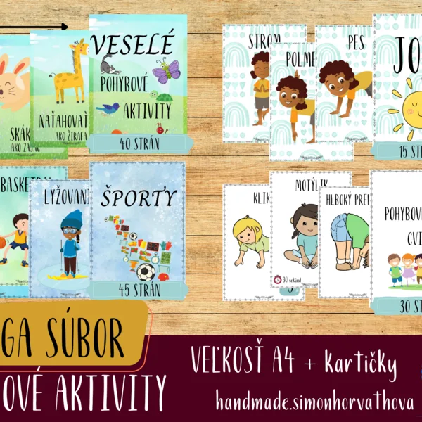 Pohybove cvičenia, pohybové aktivity