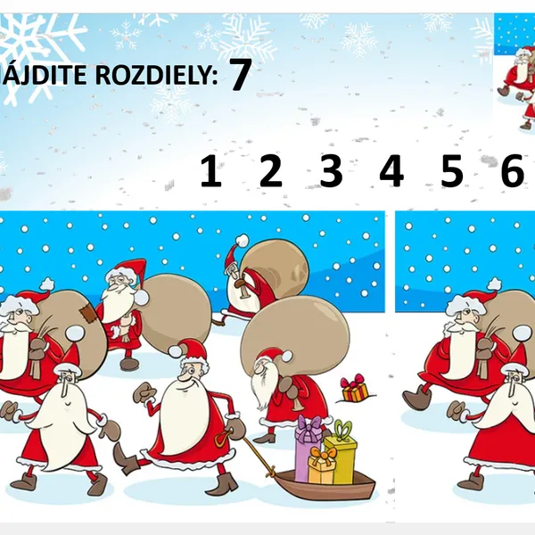Santa Claus - rozdiely