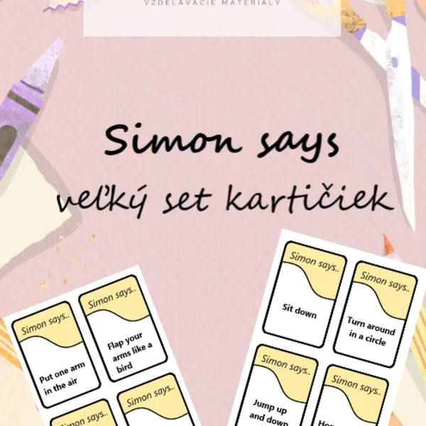 SIMON SAYS flashcards
