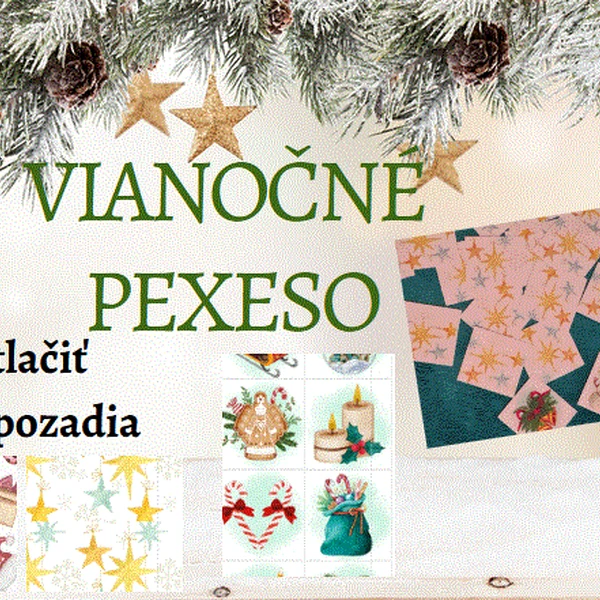 Vianočné pexeso