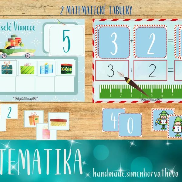 Matematika do 10, Vianoce, Zima